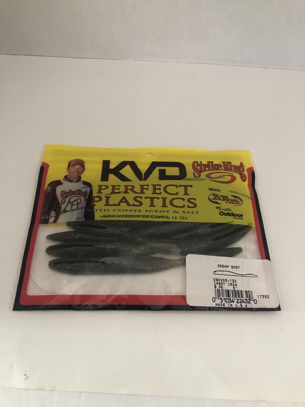  Strike King Fishing Perfect Plastics 5" Dream-Brand New-SHIPS N 24 HOURS - Image 2