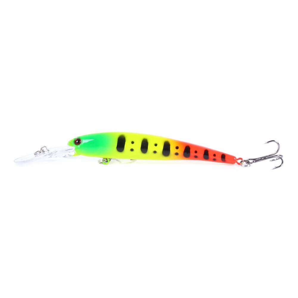 9pcs/set 12.5cm/11g Trolling Bait Minnow Fishing Lure Hook Bass Swimbait Wobbler - Image 12
