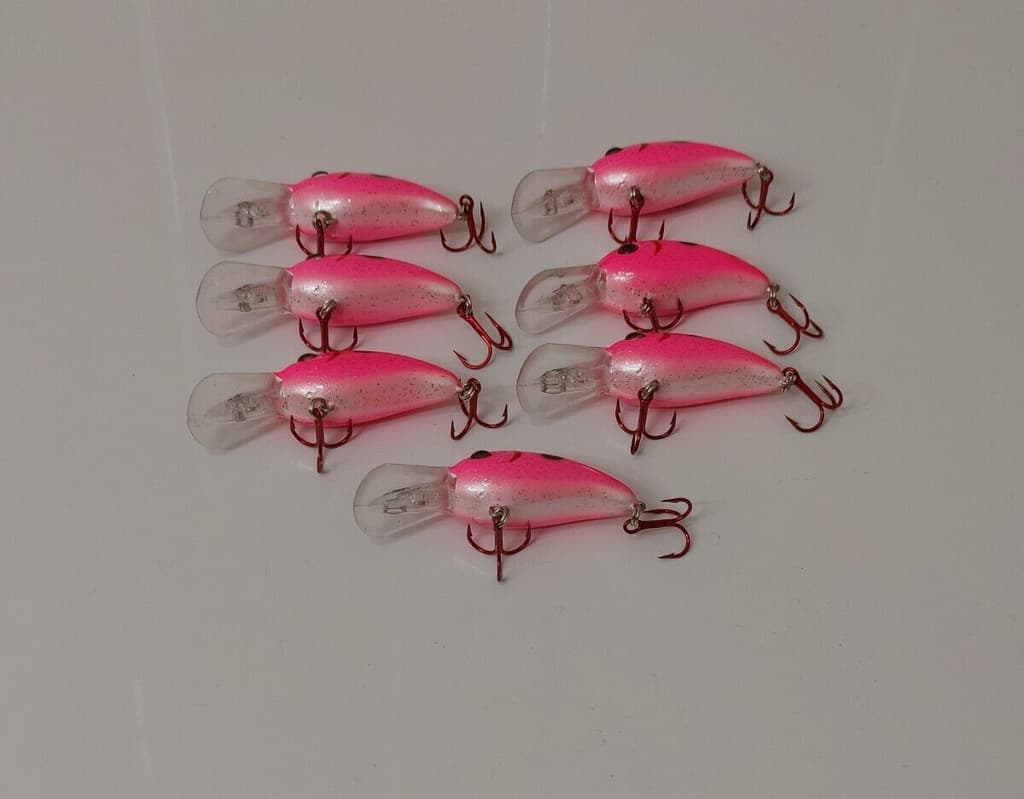 (7) Strike King Mini Slab Hammer Crankbait Fishing Lures Lot of 7 - Image 3