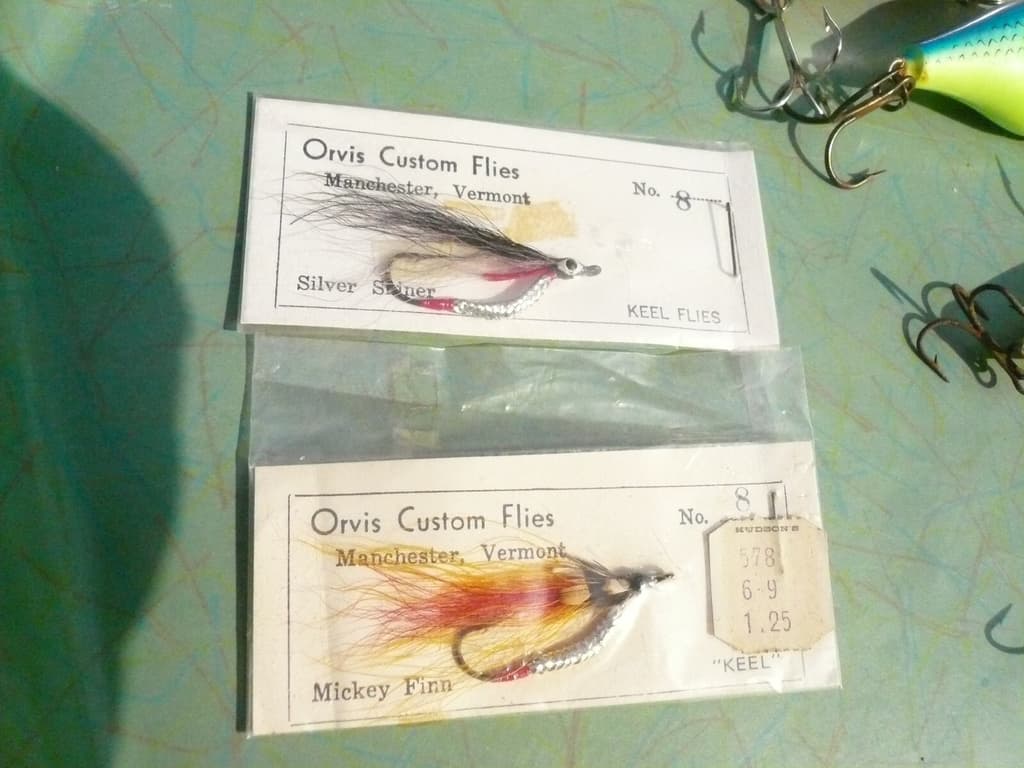 10 ORVIS FLY LURES ,8 EARLY SEASON NYMPHS IN CASE,WOOLY BUGGER,+SILVER SHINER - Image 7