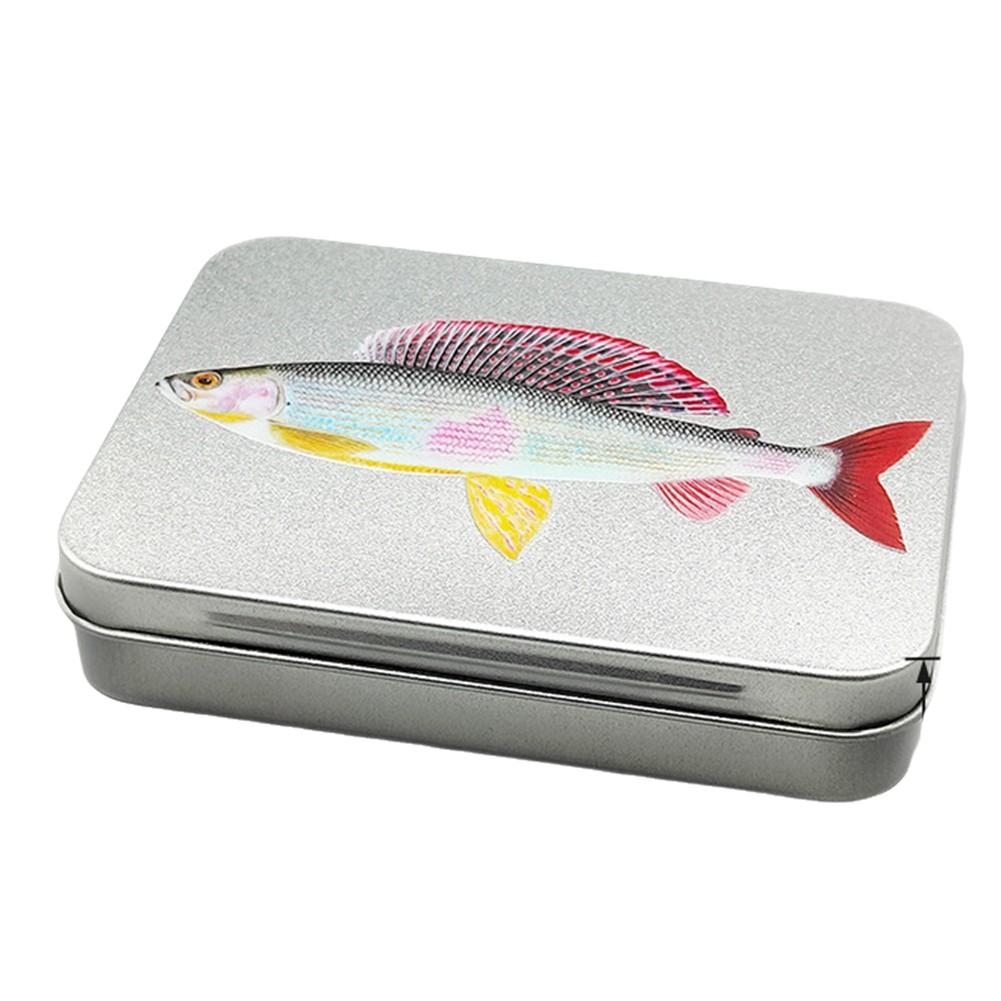 Grayling Trout Pattern Fly Metal Bait Box Fly Fishing  Accessories Fly Bait7095 - Image 1
