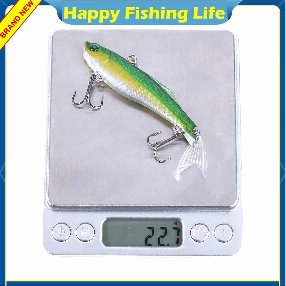 6PCS 8cm/22.5g Trolling Bait Swimbait Fishing Lure Bass Crankbait Tackle Wobbler - Image 4