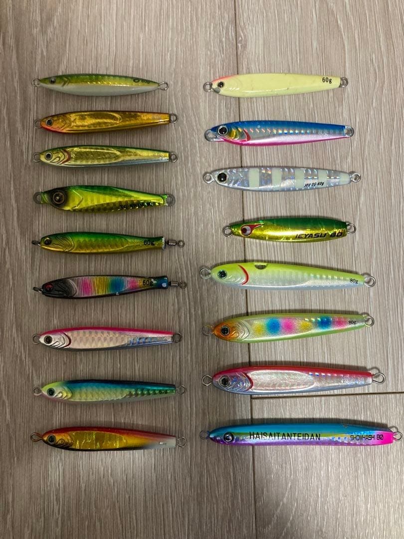 Tungsten Jig Light Jigging Lure SLJ TG Bait Metal Jig Set - Image 1