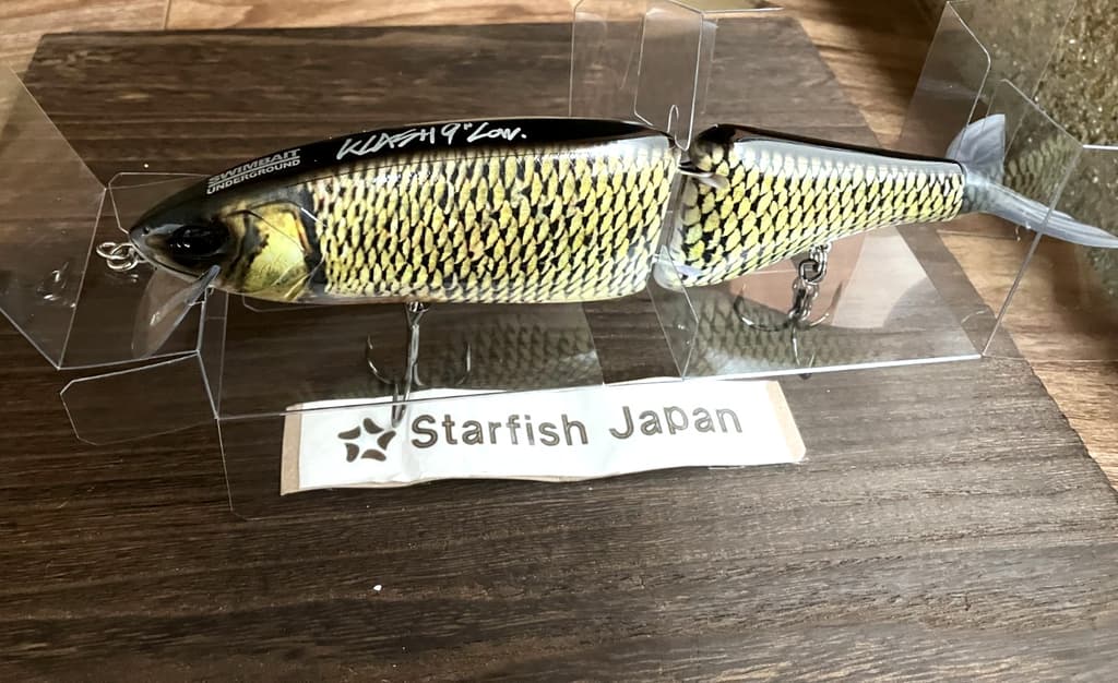 SU × DRT TINY KLASH & KLASH9 Golden Shiner Color Big Swimbait Low Floating Rare - Image 12