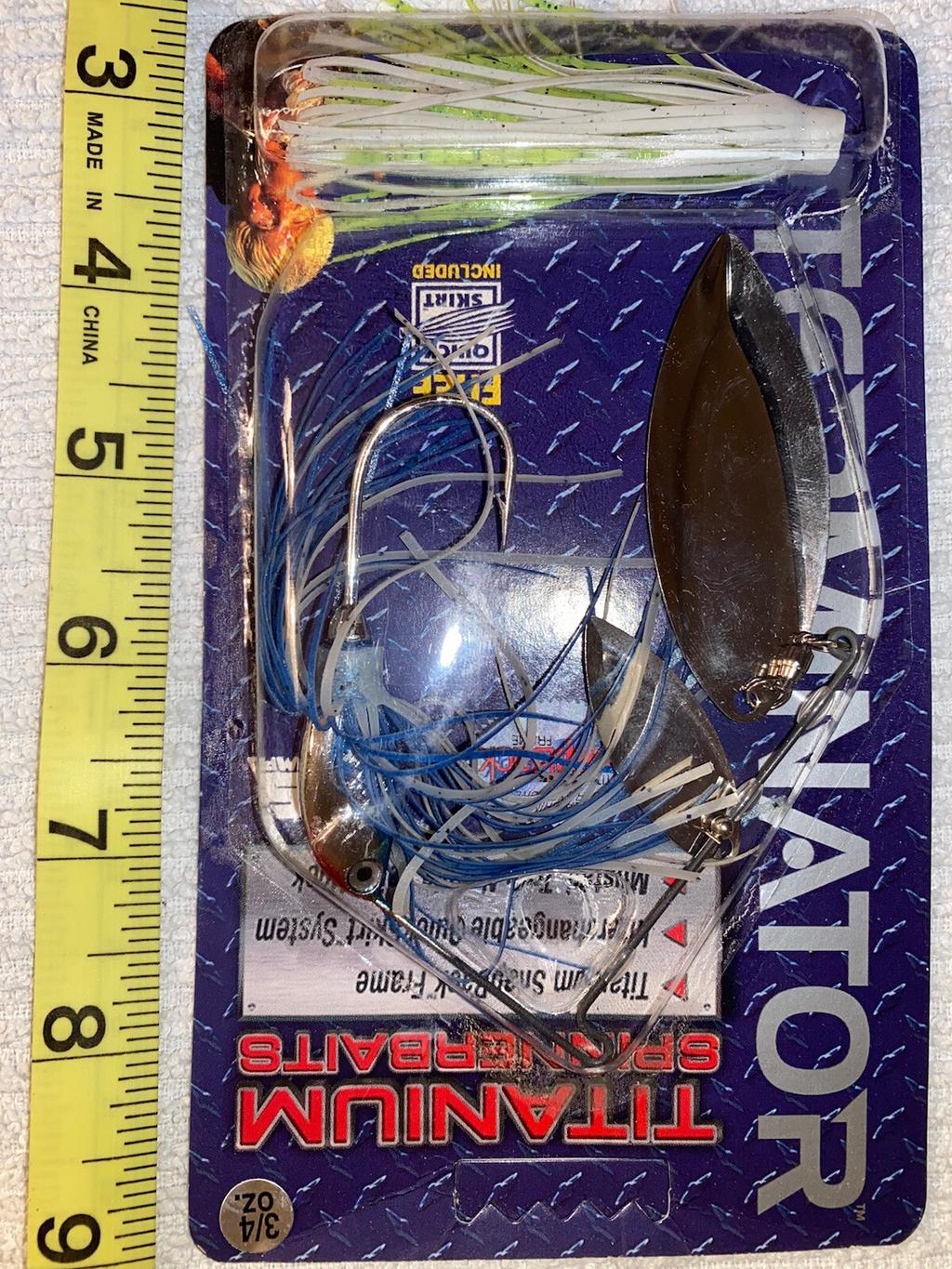 TUFF FIND CLASSIC TERMINATOR TITANIUM SPINNERBAIT FISHING LURES Discontinued 3/4 - Image 4