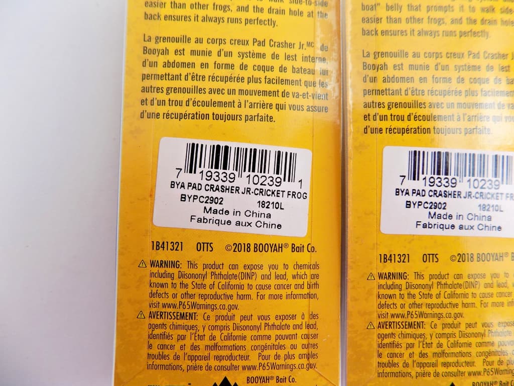 BOOYAH PAD CRASHER JR. - CRICKET FROG - 3 LURES - 634i - Image 4