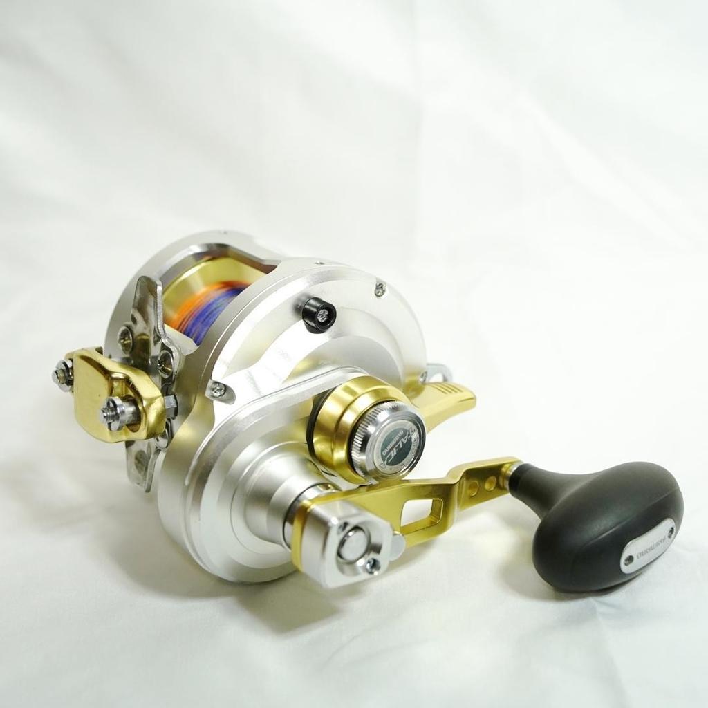 Shimano Talic 20II Double Shaft Reel, Trolling/Surf Fishing, Used - Image 3