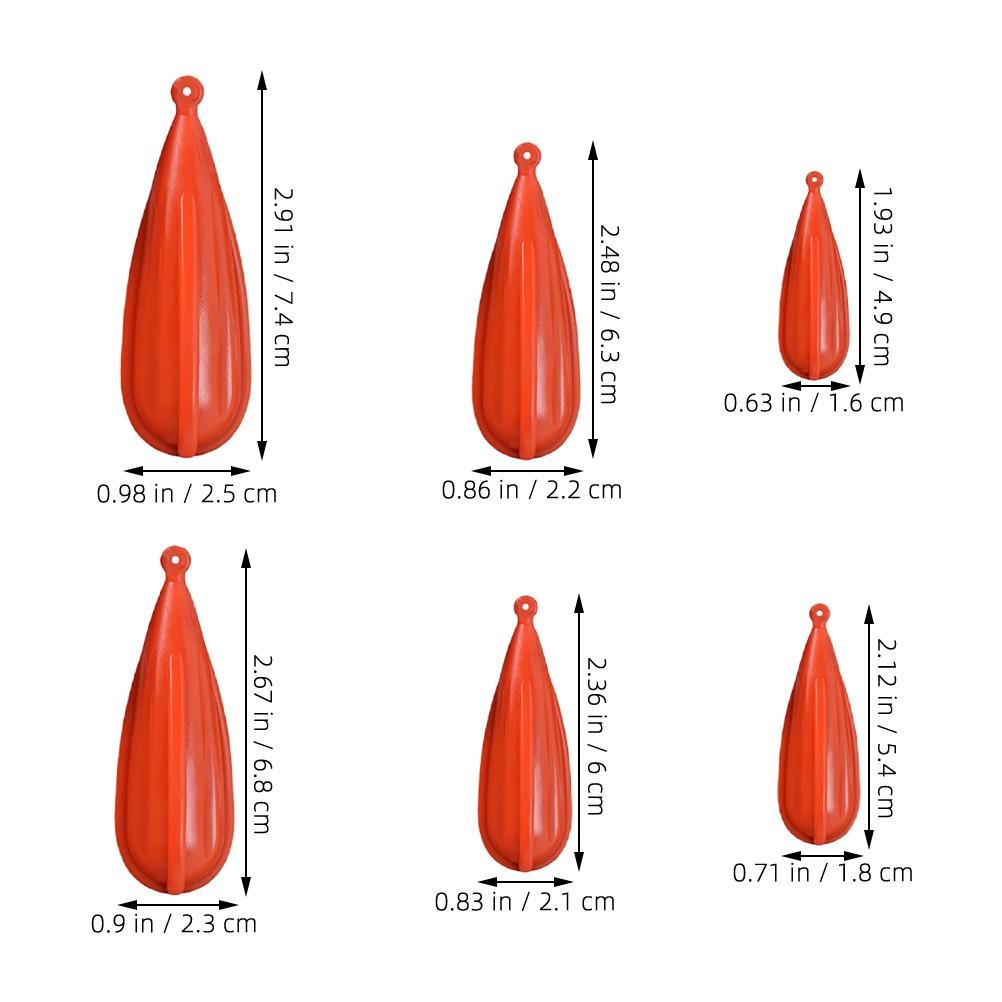  6 PCS Saltwater Plugs Casting Float Fishing Accessories for Kids - Image 10