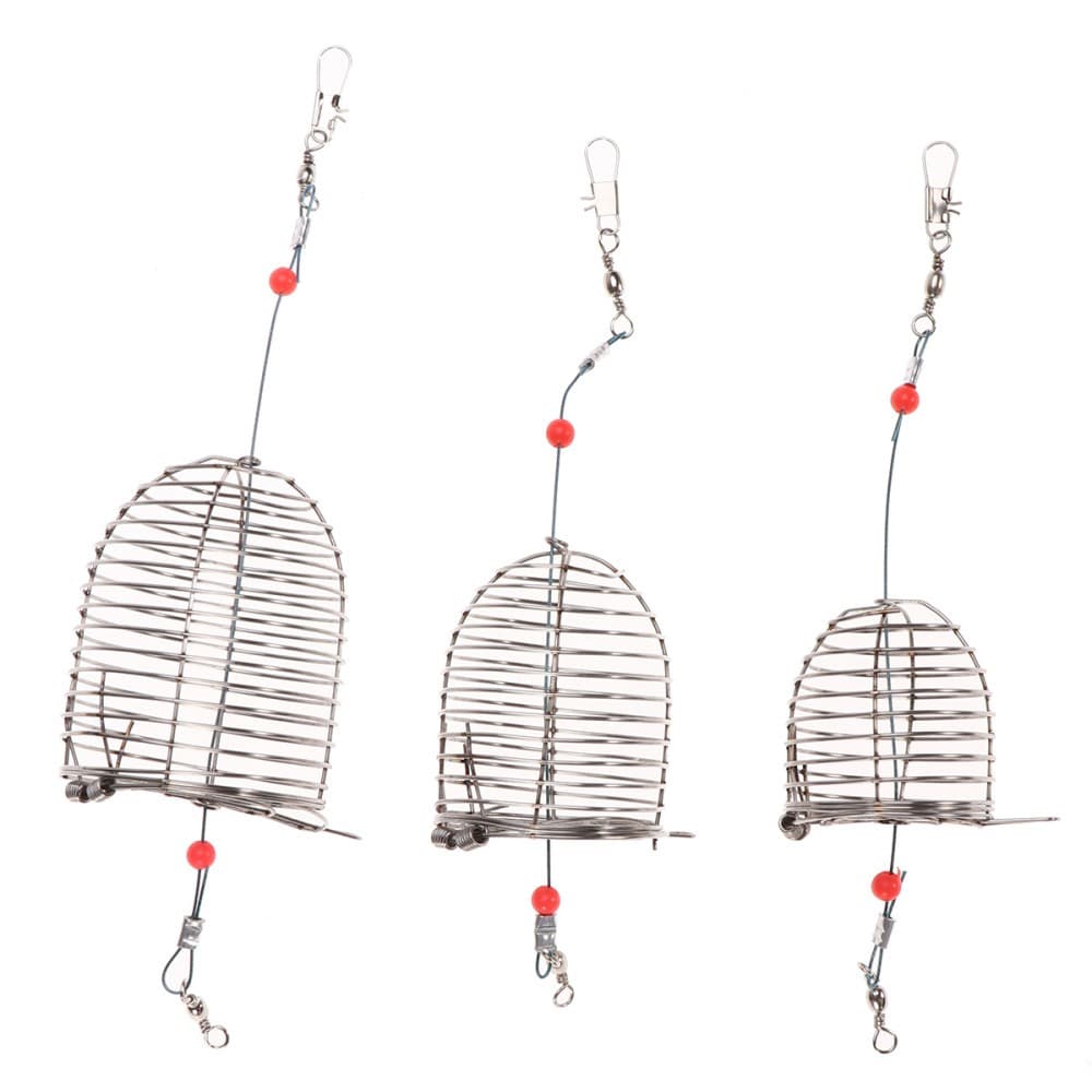 5 PCS Fishing Accessories Crab Trapping Bait Cage for Carp Keeper - Image 9