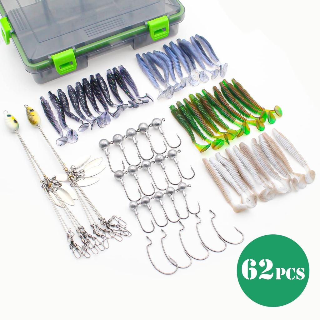 5 Arms Alabama Umbrella Rig Fishing Bass Kit Fishing Lures Rigs for Lures wit... - Image 4
