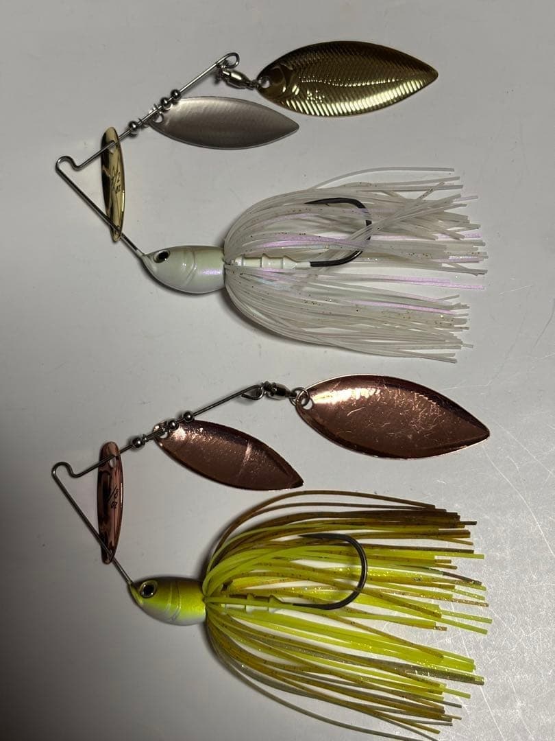Bottom Up Spinnerbait Set Marble 3/8 1/2 - Image 1