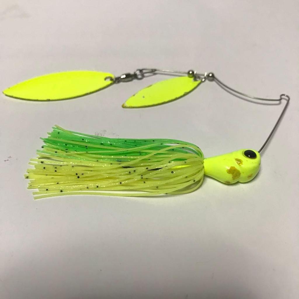 Evergreen D-Zone Spinnerbait Set of 3 Used/Almost New Silver 1/2oz - Image 11