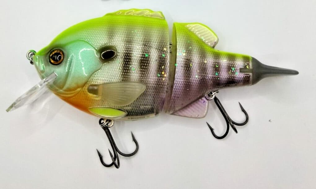 Limited Deps Bull Doze Jr. apan Glide Jointed Bluegill swimbait HTF NIP Rare JDM - Image 1