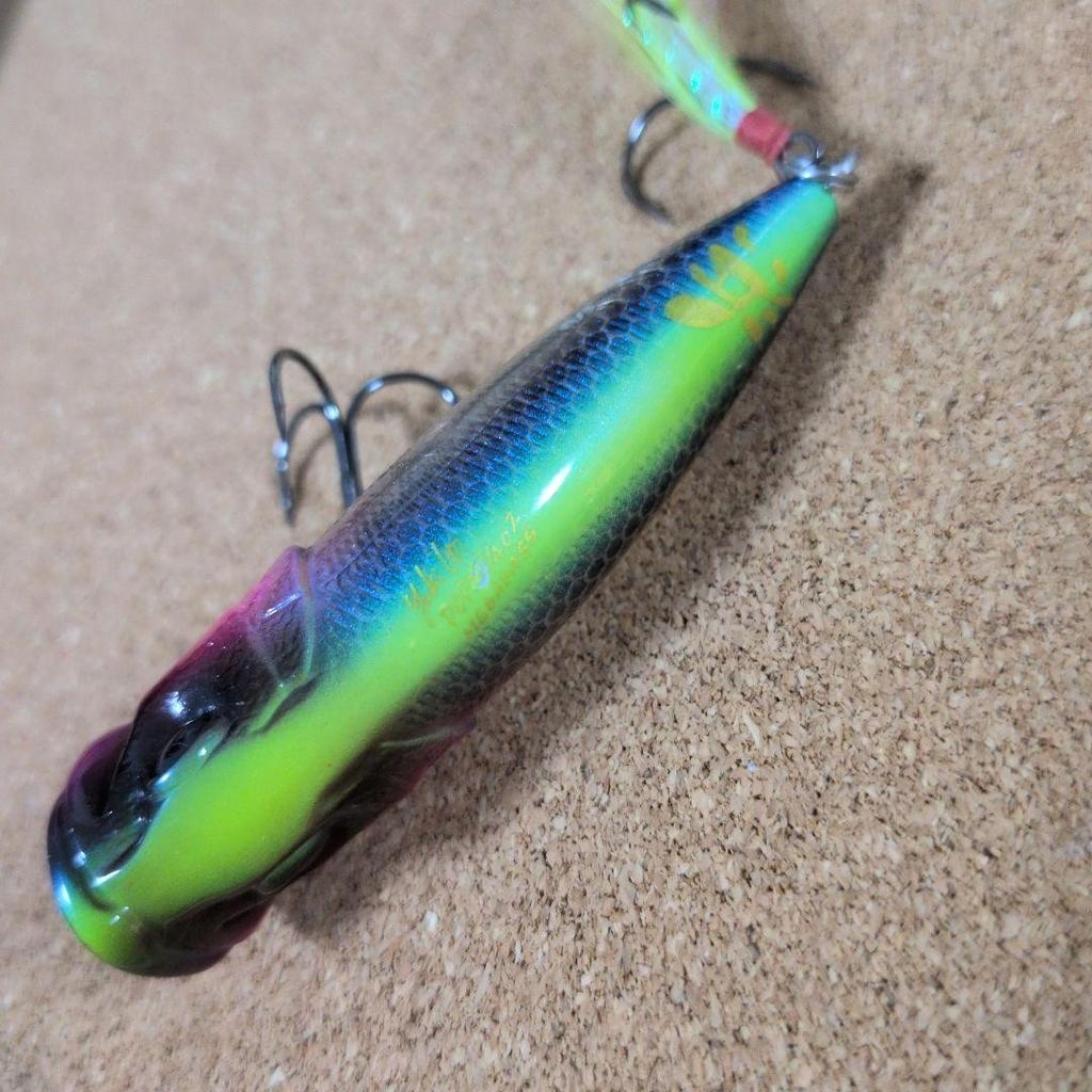 Megabass PopX ⑨ Topwater Lures 4-Piece Set Limited Edition Snake and AB Series - Image 4