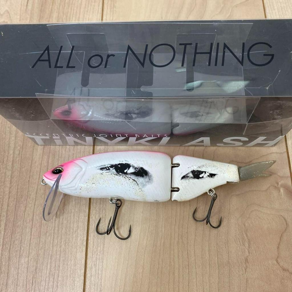 DRT TiNY KLASH Rebel Eye Japanese Fishing Lure Swimbait From Japan Used - Image 7