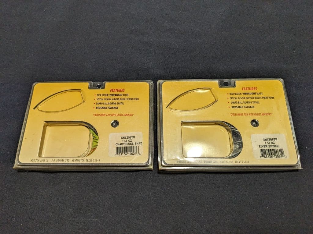 HORIZON GHOST MINNOW Spinnerbait 1/2oz Set of 2 Near Mint4 HORIZON GHOST MINNOW - Image 4