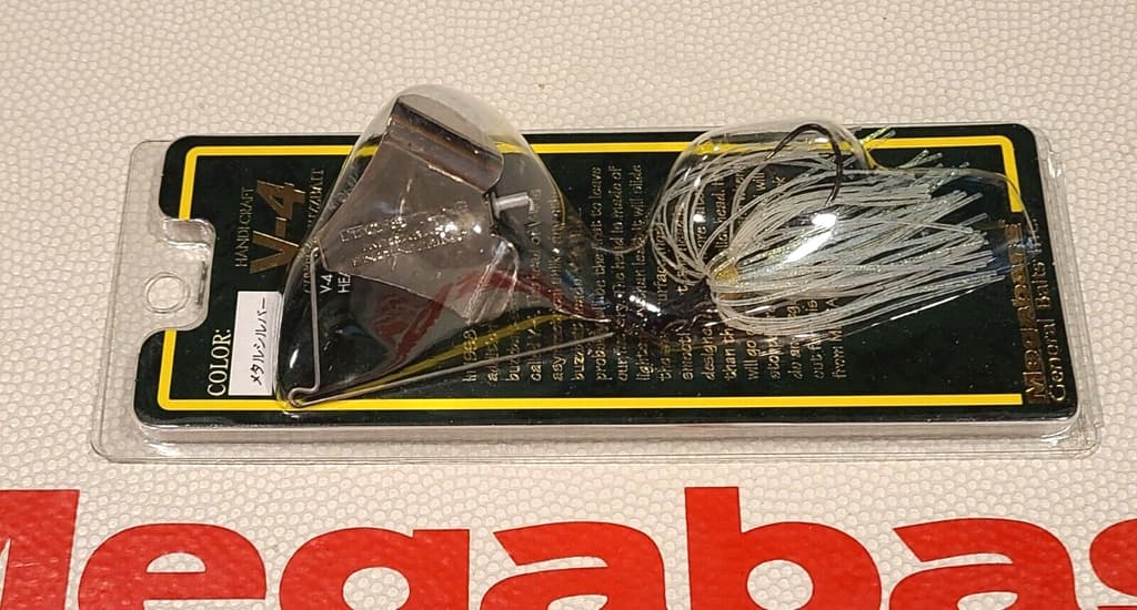 WOW! Megabass V-4  PROP BUZZ BUZZBAIT "METAL SILVER" 5/16 Oz.   FREE SHIP - Image 2