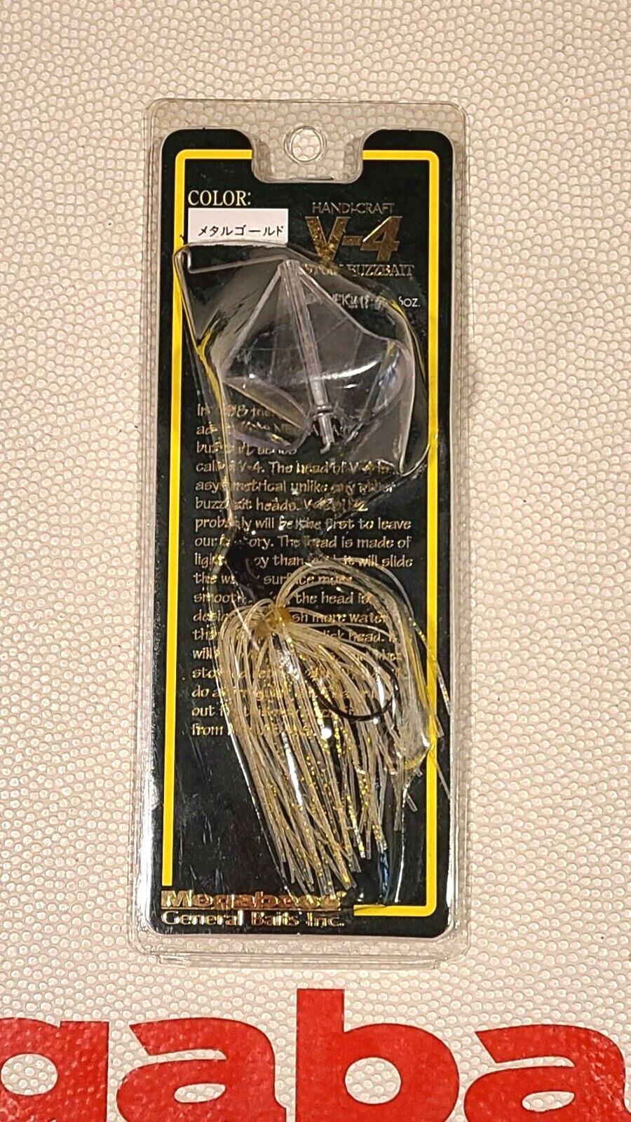 WOW! Megabass V-4 PROP BUZZ BUZZBAIT "METAL GOLD" 5/16 Oz. FREE SHIP - Image 1