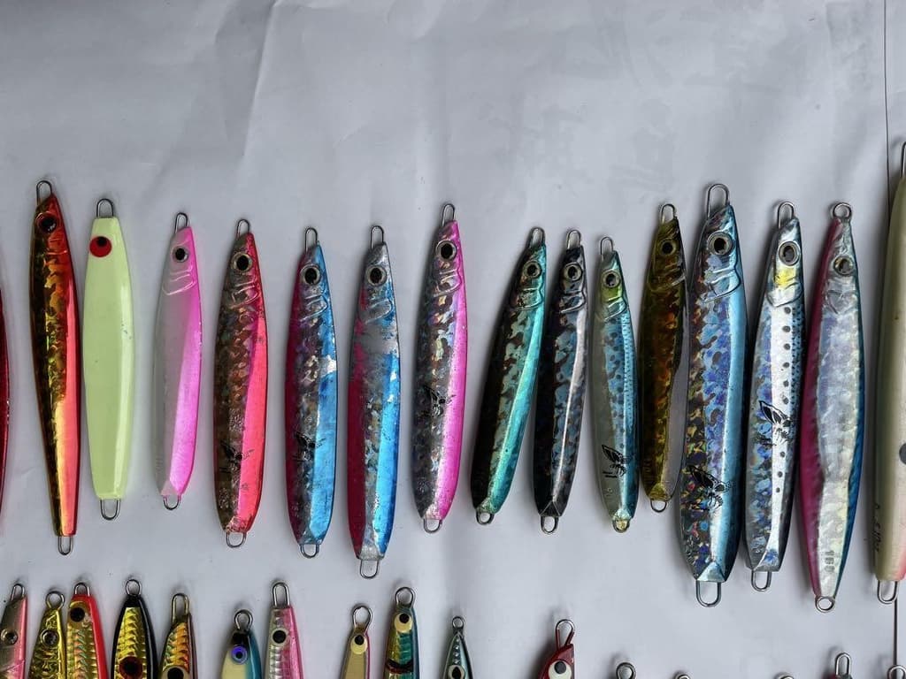 Metal Jig 115pcs, Fishing Tackle, Shimano, Sakura, Handmade, Used/Unused - Image 4