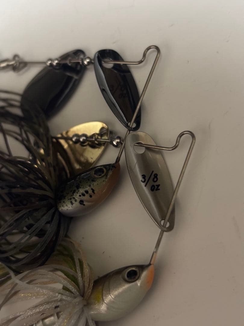 Bottom Up Spinnerbait Set Marble 3/8 Ayu - Image 4