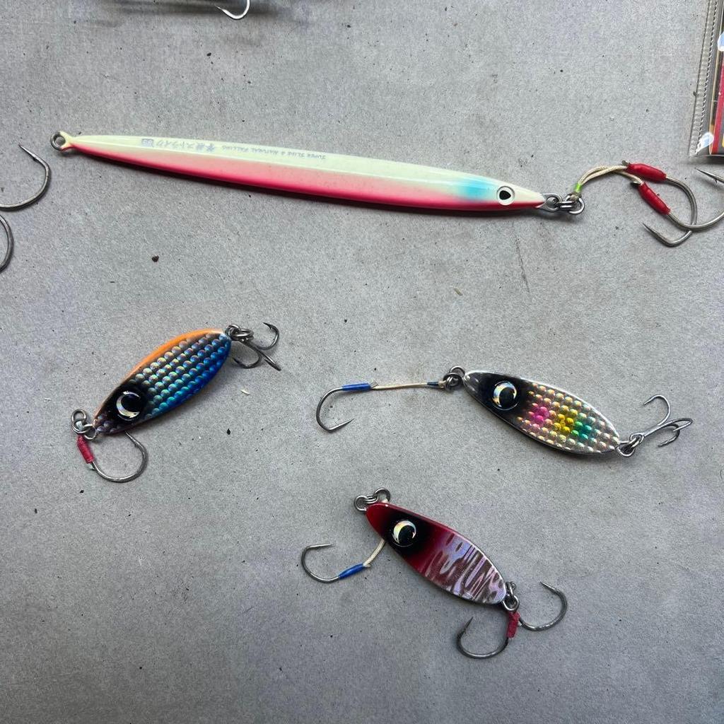 Blue-backed fish, shore jigging, lures, Setupper, Gekito Jig, Rapido, Bullet - Image 7