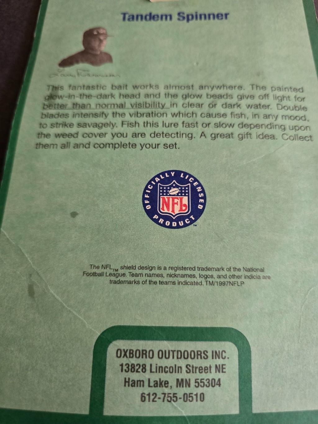 Green Bay Packers Tandem Spinnerbait NFL Certified 1997 (Oxboro) - Image 5