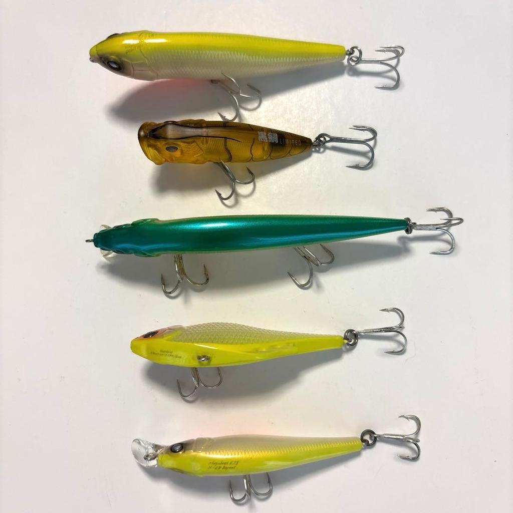 Megabass Saltwater Lures Set of 5 - Image 3