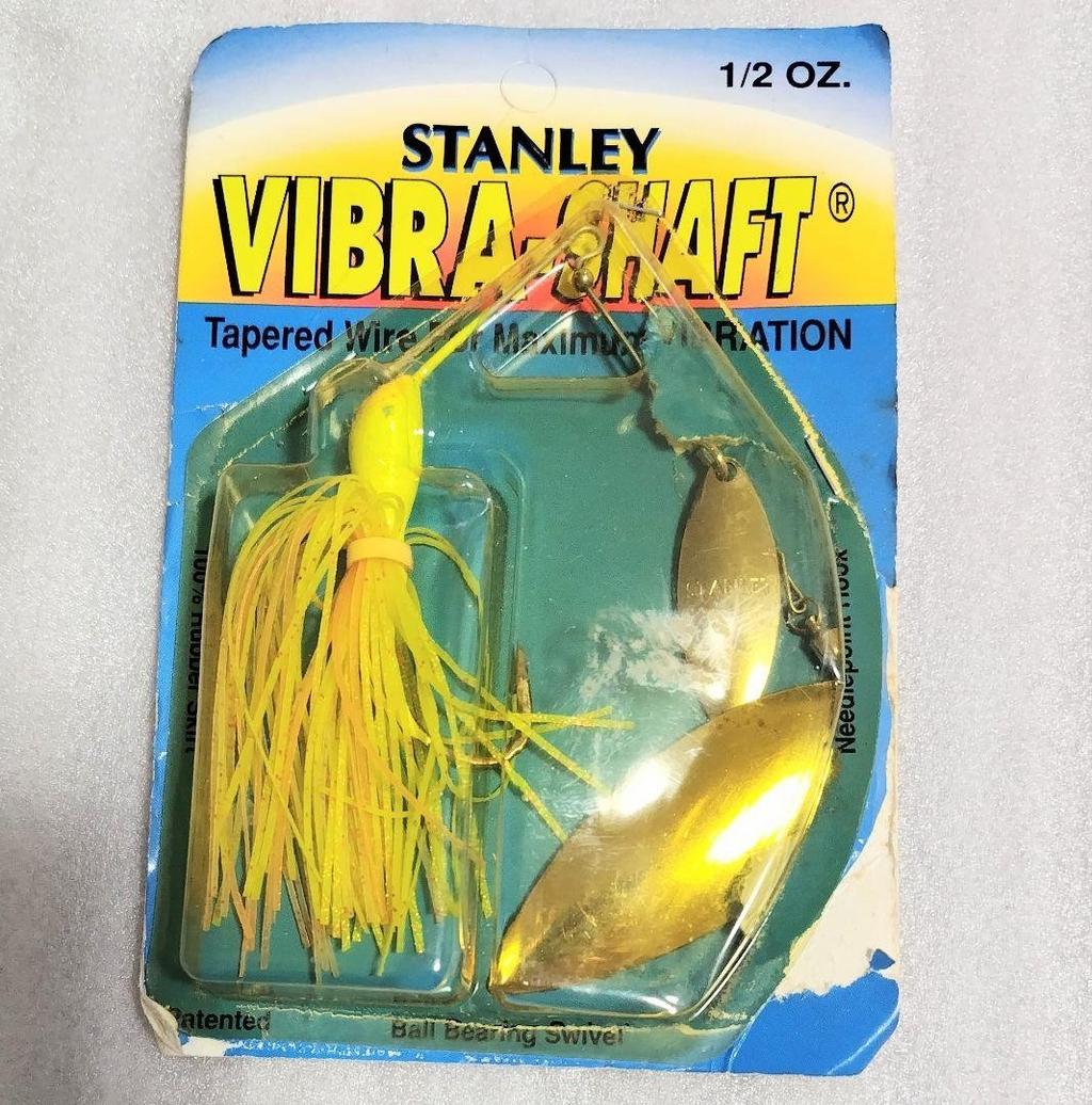 Stanley Vibra Shaft 1/2OZ Spinnerbait Double Willow ⑦ - Image 1
