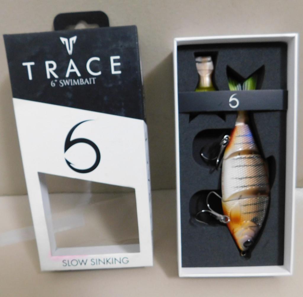 6TH SENSE TRACE 6"   1.65 oz.  SWIMBAIT  SLOW SINKING CAJUN GILL  New In Box - Image 1