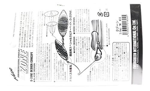 NEW Evergreen D-Zone Tandem Willow Leaf Spinnerbait 1/2oz Super White #04 - Image 2