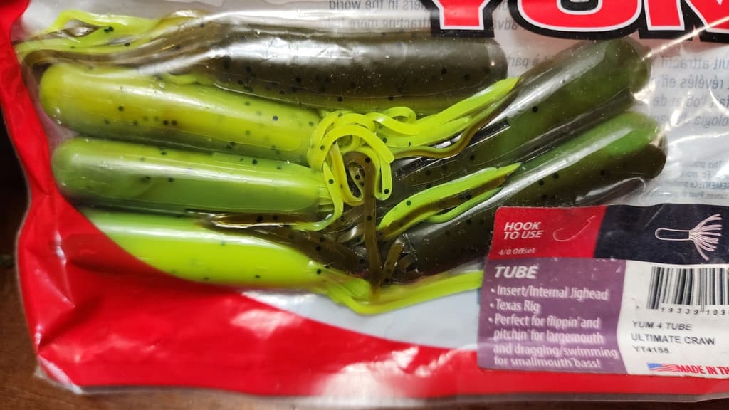 2.5 3.5 4" Tubes Strike King Coffee Berkley Powerbait Yum Xzone Z-Man Goby Green - Image 9
