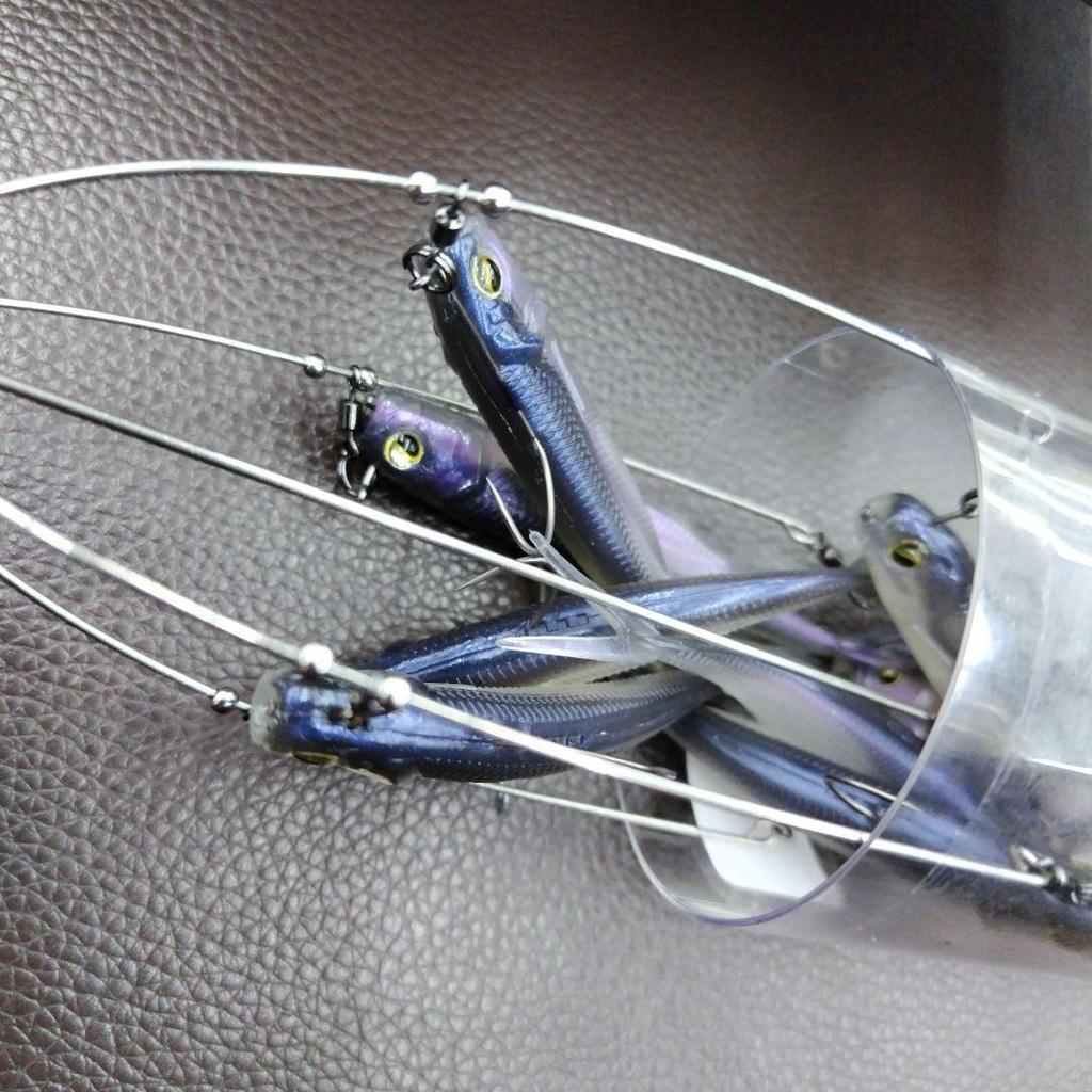 Raid Japan Alabama Rig Ghost Wire Finesse with Worms, Limited Sale, Used - Image 6