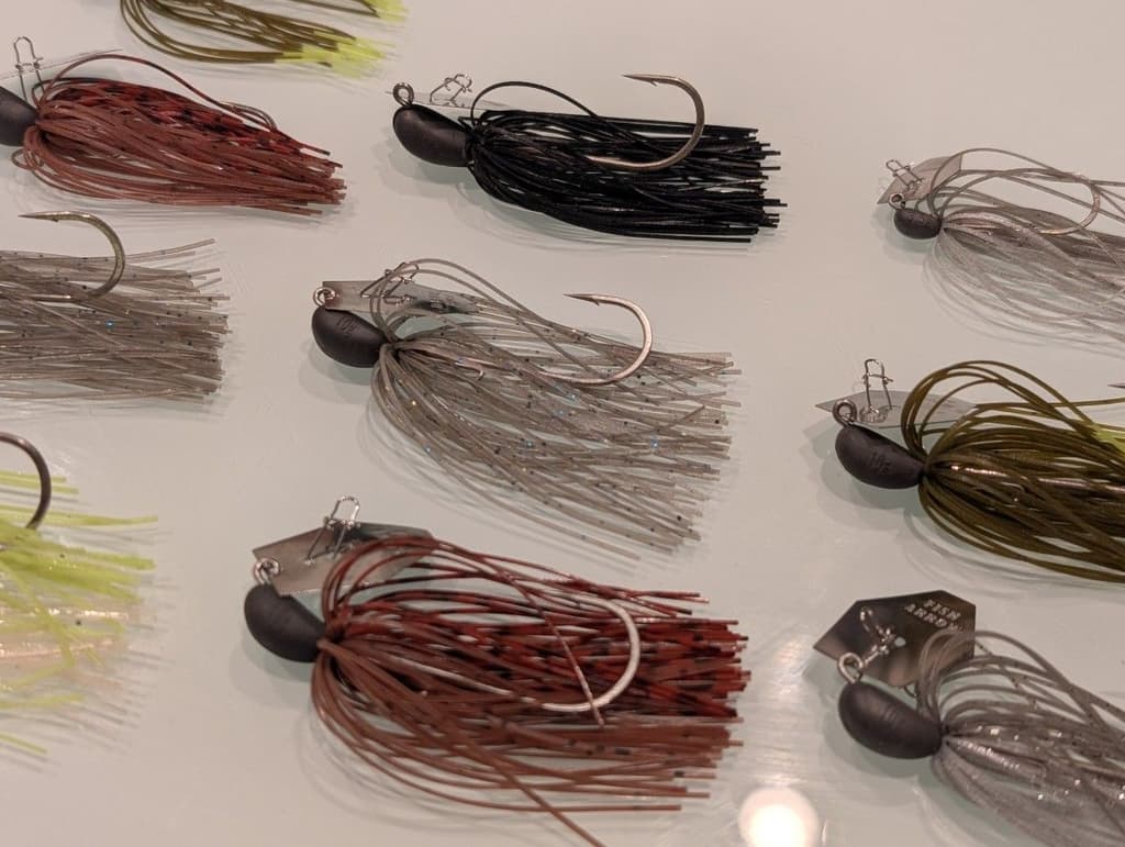 Fish Arrow Chatterbait KO Chatter 14g 10g 3.5g Set of 10 Lures - Image 3