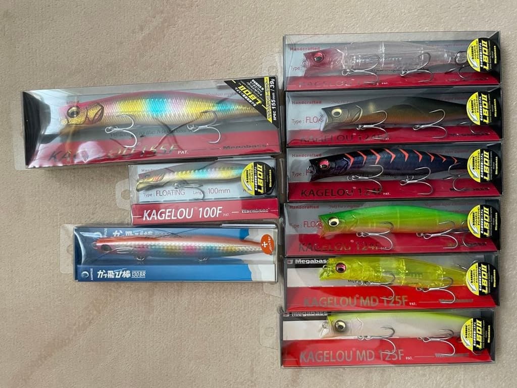 Same-day shipping Seabass lure lucky bag 27 items Blue Blue Megabass Jumprize - Image 6