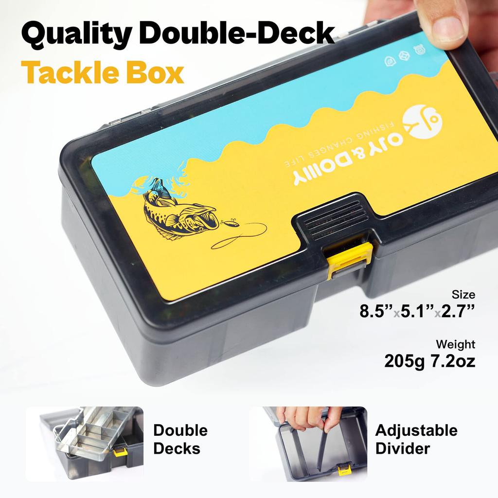 OJYDOIIIY Bass Fishing Lures Kit for Freshwater with Animated Swimbait,Topwater - Image 4