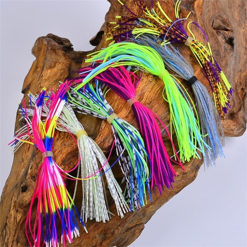Jig Skirts Buzzbaits Jig Squid Skirt Fly Tying Materials Fishing Accessories - Image 4