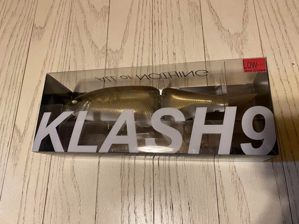 DRT KLASH9 Low Floating FULL MOON BITE 9in 4oz Japanese Fishing Lure Swimbait - Image 1