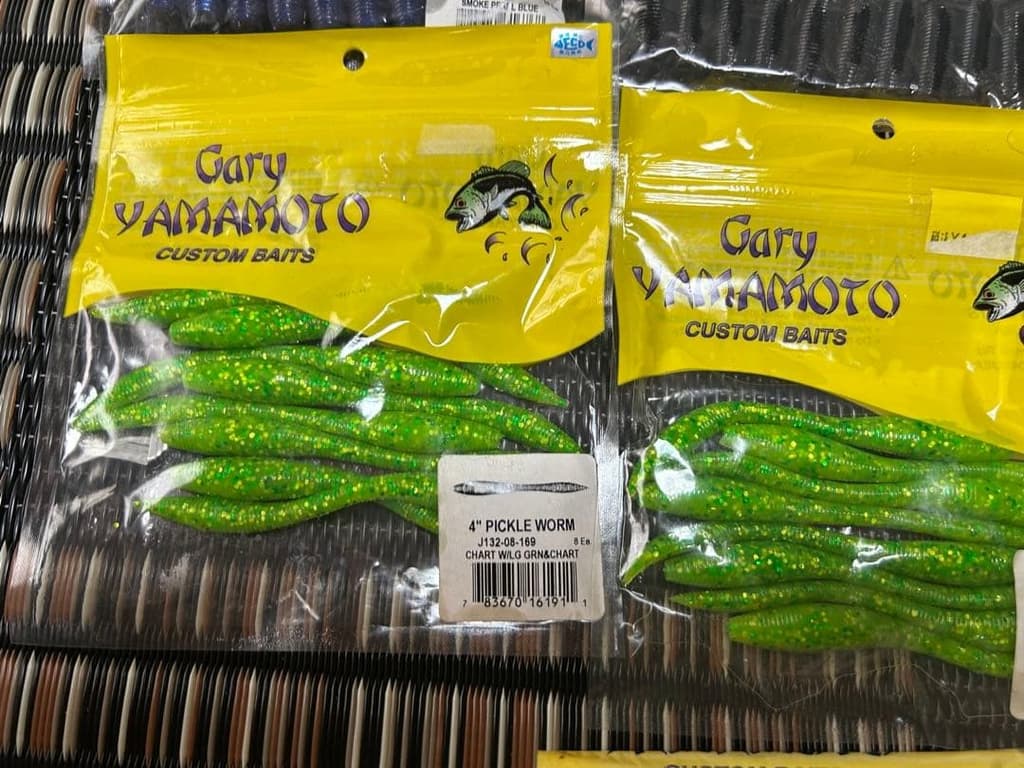 Gary Yamamoto Pickel Worm, Super Grub, Grub, Senko, 5 inch - Image 5