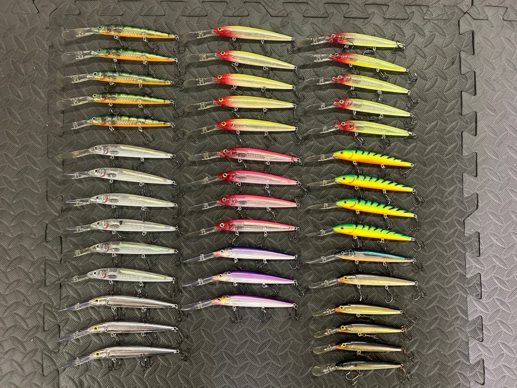 Fishing Lures Crankbaits Jerkbaits  Rapala Deep Husky Jerk 14 12 Dhj-14 Dhj-12 - Image 1