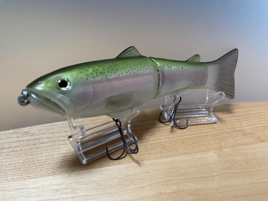 deps new SLIDE SWIMMER 175 ss #12 Rainbow Trout swimbait glidebait fishing lure - Image 1