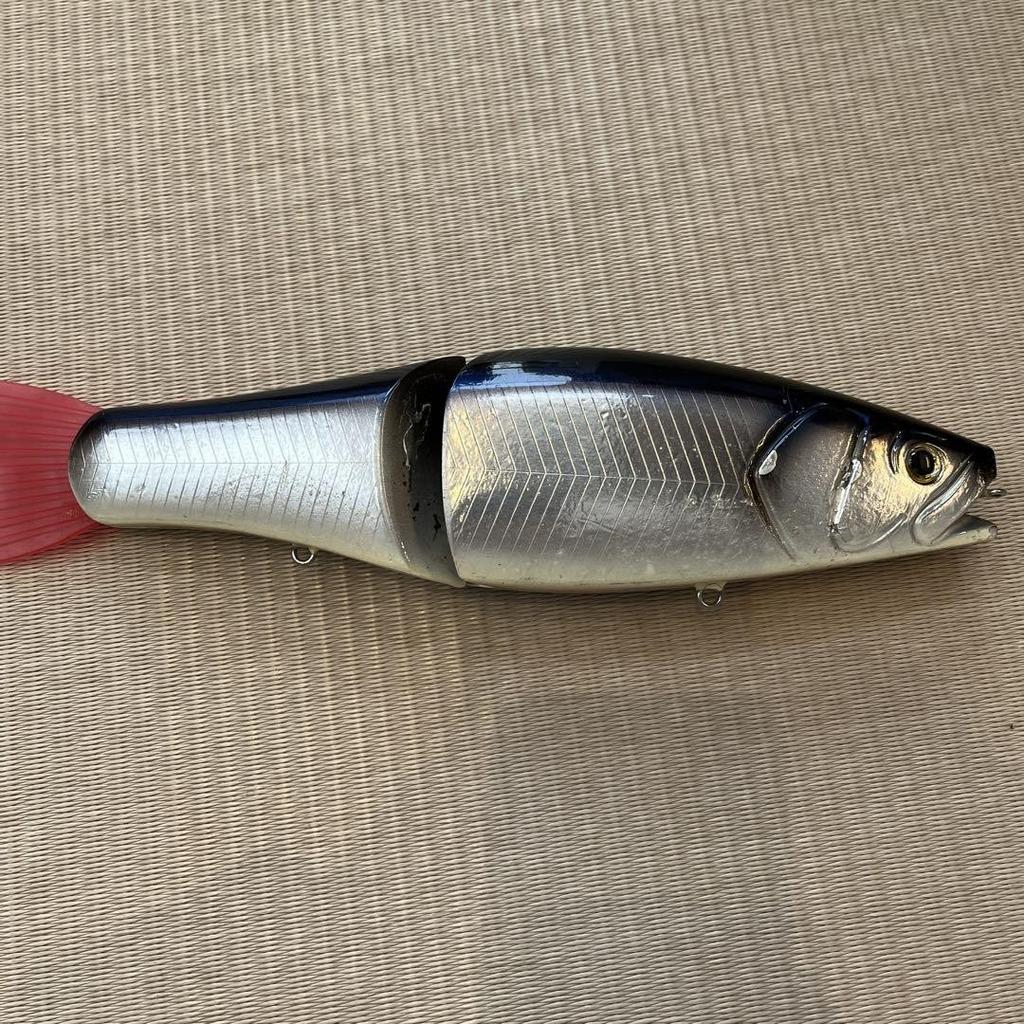 Roman Made Aluminum Mother Swimbait First Edition Custom Sponge Joint Tail - Image 2