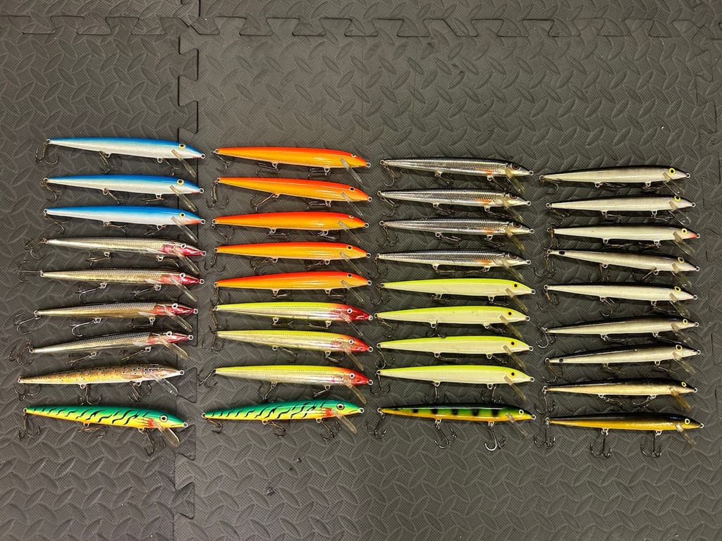 Fishing Lures Crankbaits Jerkbaits Rapala F18 - Image 1