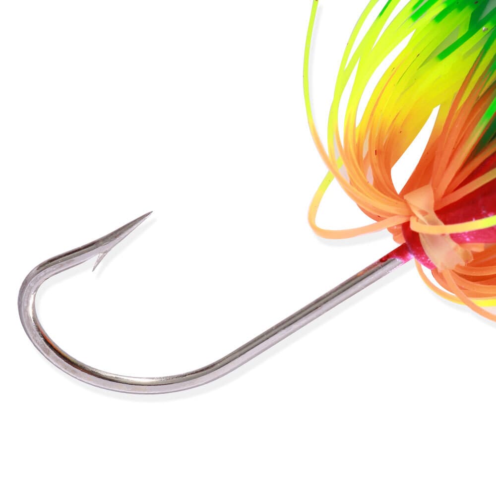 4PCS/Set Spinnerbait Blade Bait Rubber Skirt Buzzbait Fishing Lures Tackle 12g - Image 12