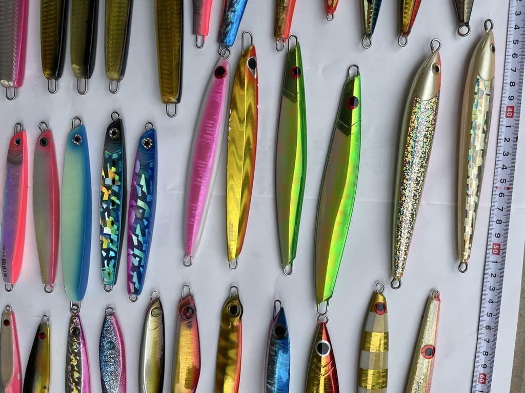 Metal Jig 115pcs, Fishing Tackle, Shimano, Sakura, Handmade, Used/Unused - Image 7