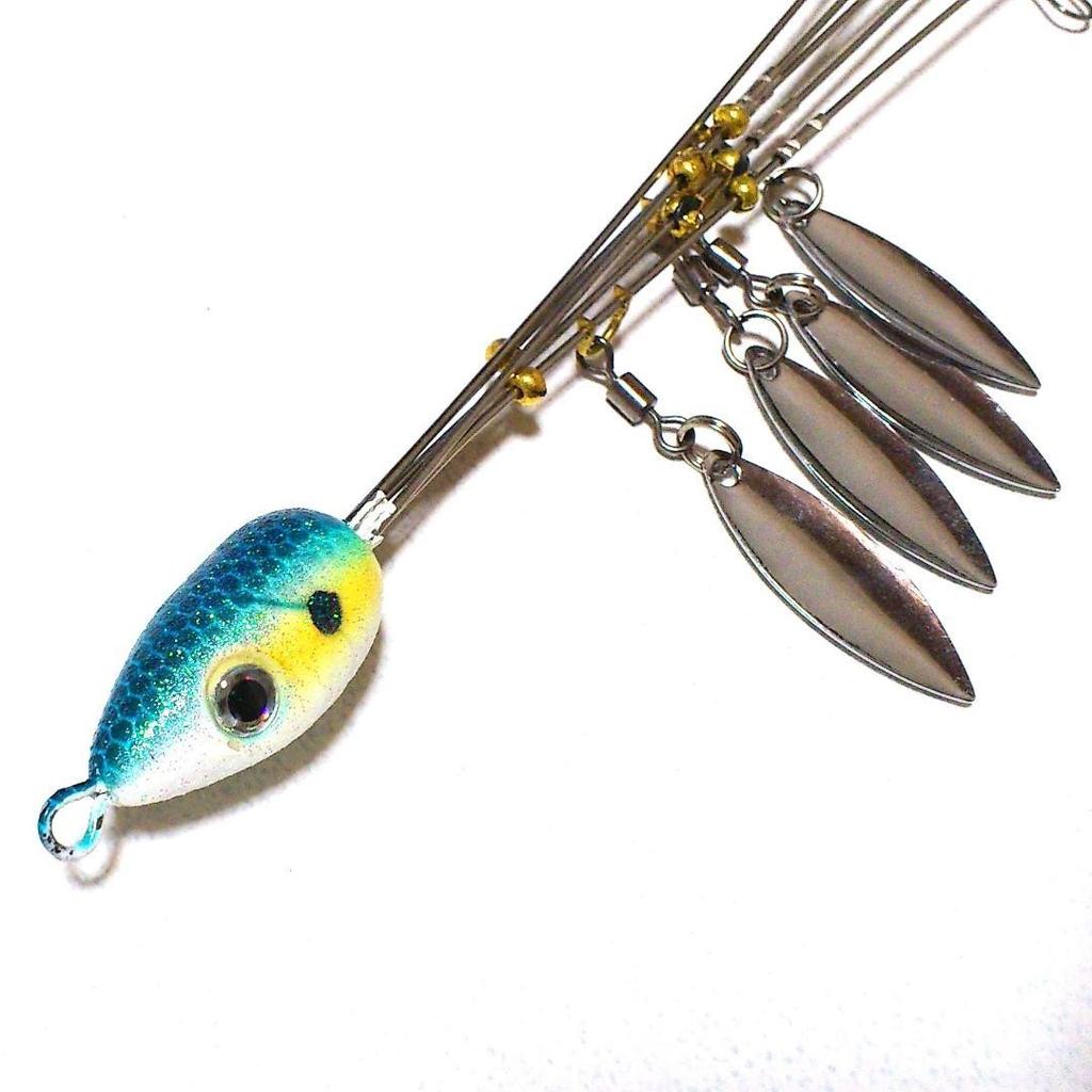 Anshin Mercari Delivery Alabama Rig 5 Arms With Blade 3 Sets Blue - Image 2