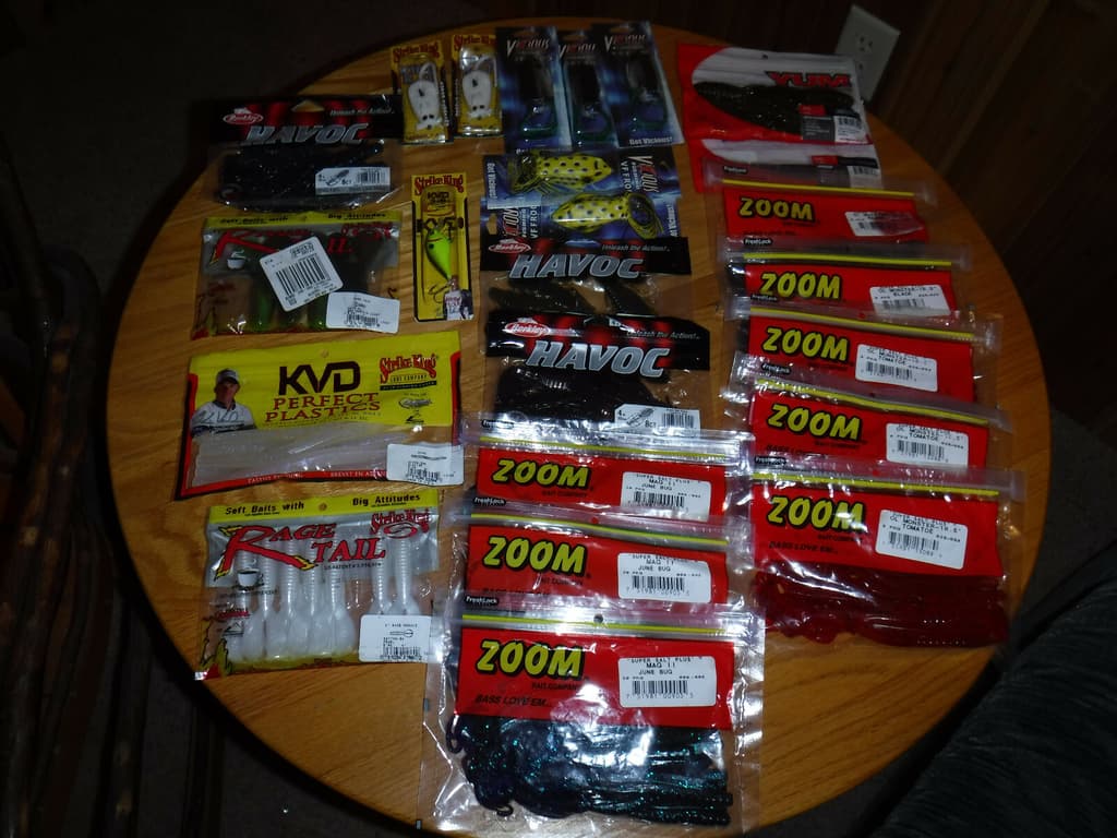 LURE LOCK TACKLE BOX FULL STRIKE KING KVD RAGETAIL ZOOM YUM BERKLEY HAVOC CRAW - Image 4