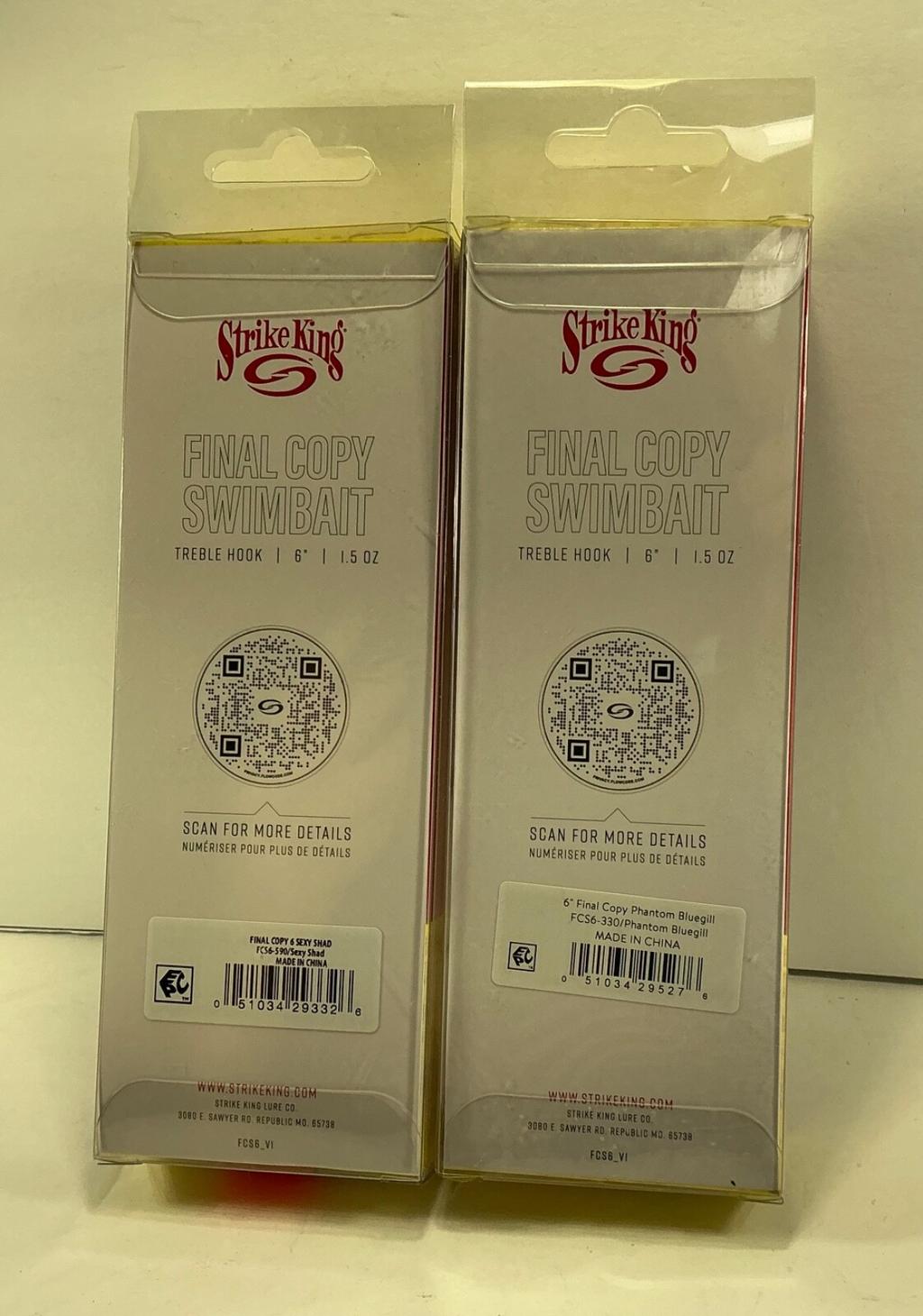 Strike King Final Copy Lures 6" 1.5 oz - Image 2