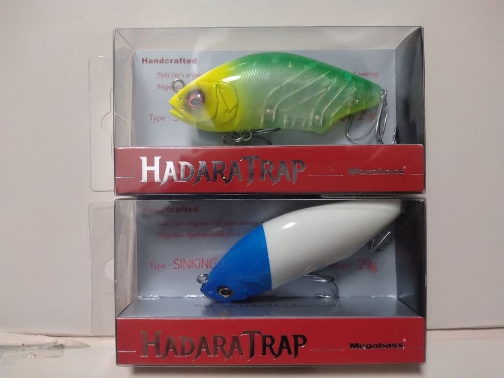 Megabass Hadara Trap Hard Lure 2-Piece Set, Fresh, Fishing Accessories - Image 1