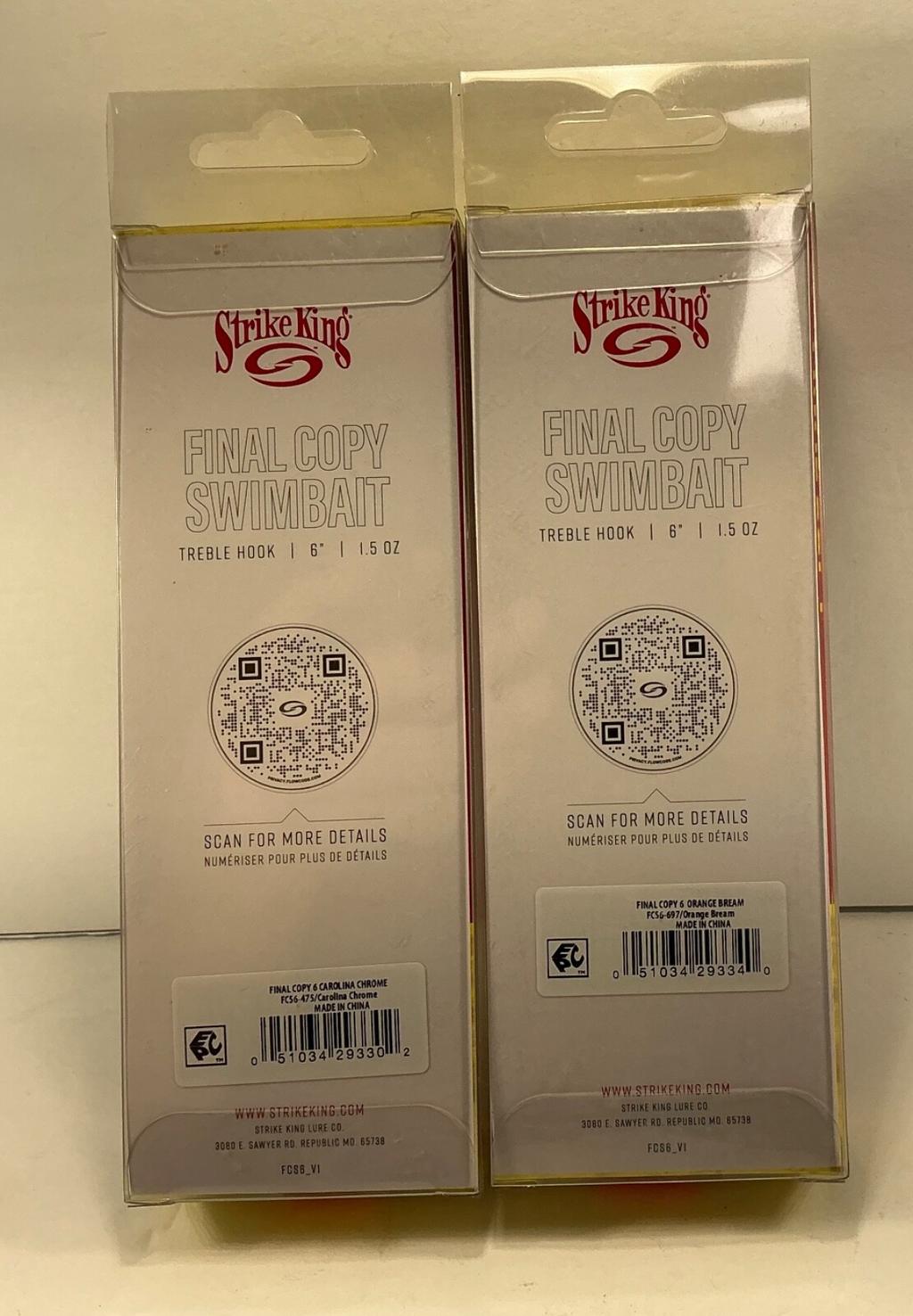 Strike King Final Copy Lures 6" 1.5 oz - Image 2
