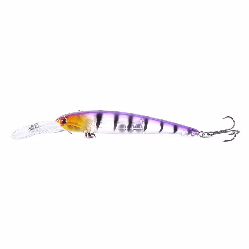 9pcs/set 12.5cm/11g Trolling Bait Minnow Fishing Lure Hook Bass Swimbait Wobbler - Image 8